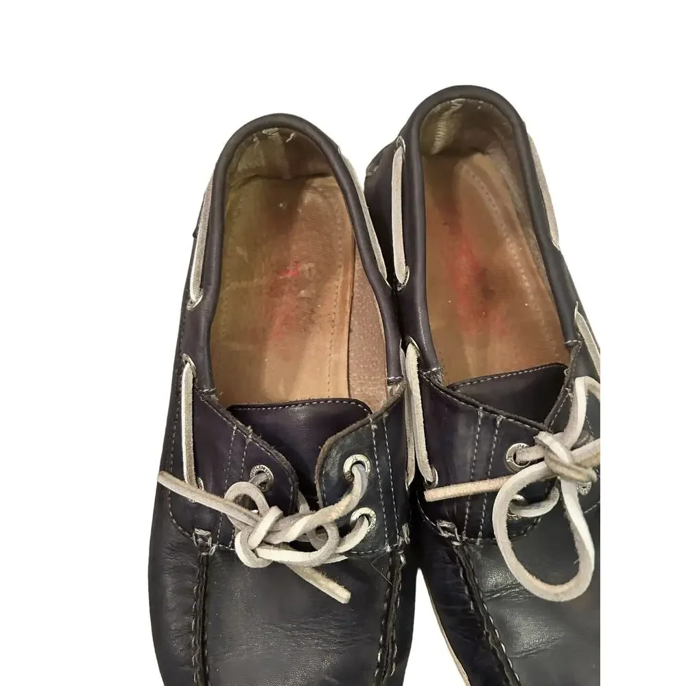 Pikolinos Men Puerto Banus 09Q-6610‎ Loafers Navy with White Laces- Size 41